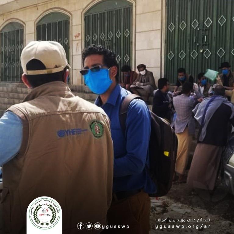 التحقق من الحالات المستفيدة من مشروع تحسين الظروف المعيشية بمديرية همدان وبني حشيش